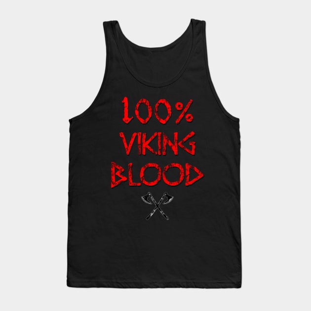 Viking Blood Tank Top by Scar